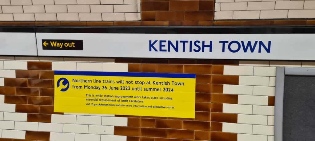 Kentish Town Station Closure - Kentish Town Bag Drop Service